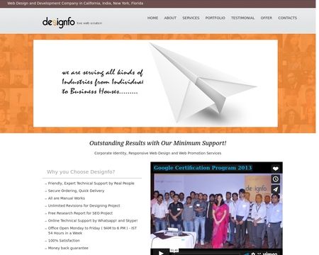 website thubmnail of Designfo.net