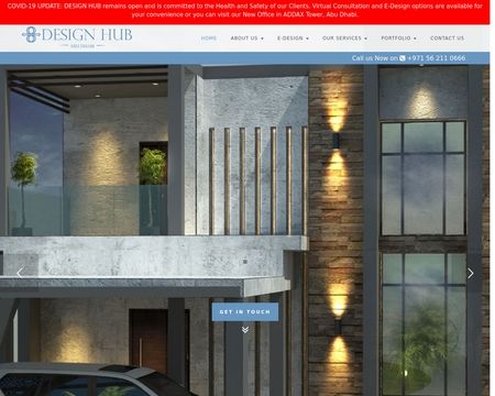 website thubmnail of Designhubae