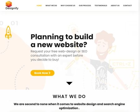 website thubmnail of Designify