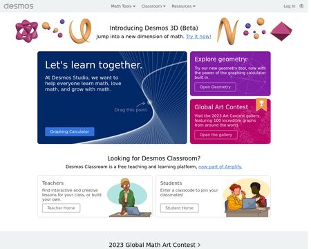 website thubmnail of Desmos