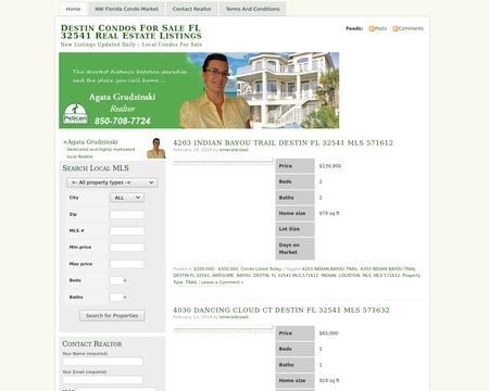 website thubmnail of Destin Condos For Sale FL