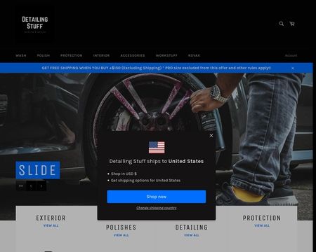 website thubmnail of Detailing Stuff