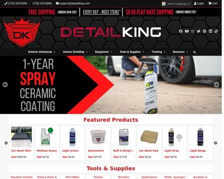 website thubmnail of Detail King