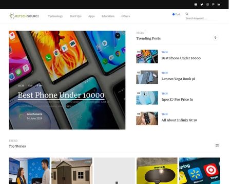website thubmnail of Detechsource