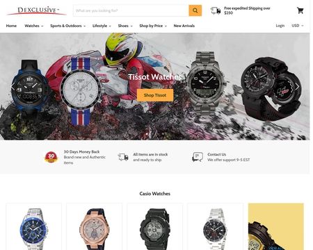 website thubmnail of Dexclusive.com