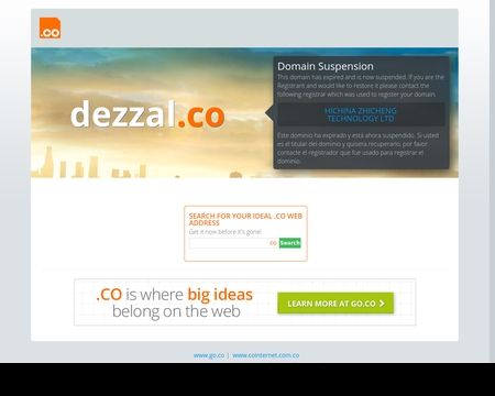 website thubmnail of Dezzal.co