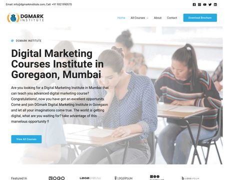 website thubmnail of DGmark Institute