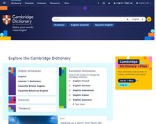 Thumbnail of Cambridge Dictionary