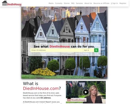 website thubmnail of DiedInHouse