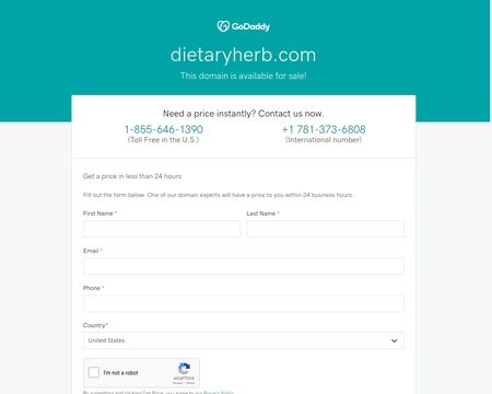 website thubmnail of DietaryHerb