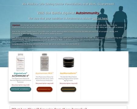 website thubmnail of Pristine Nutraceuticals LLC