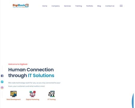 website thubmnail of DigiBask