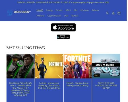 website thubmnail of DIGICODES