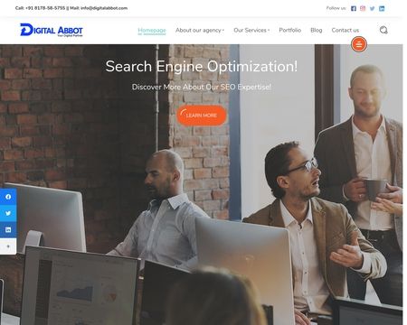 website thubmnail of Digital Abbot Services