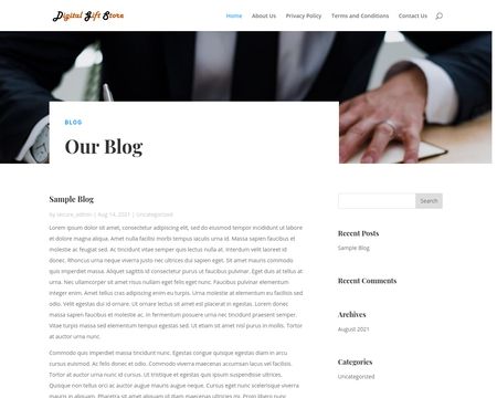 website thubmnail of DigitalGiftStore