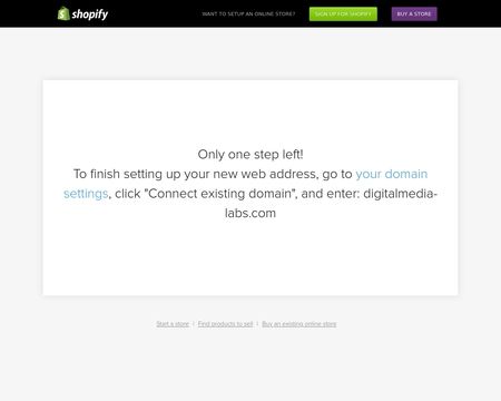 website thubmnail of Digitalmedia-labs