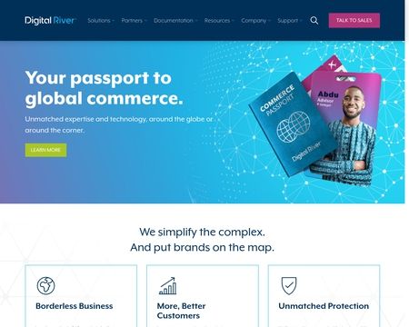 website thubmnail of DigitalRiver