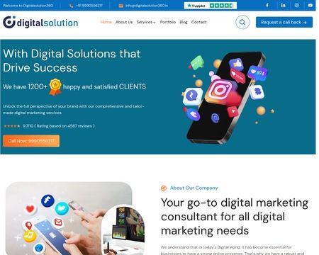 website thubmnail of Digital Solution 360
