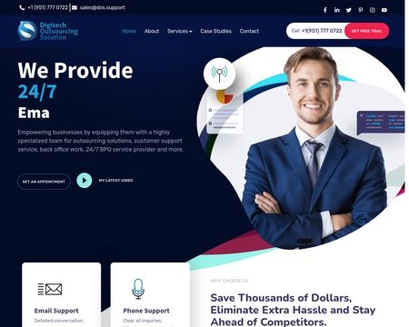 website thubmnail of Digitechoutsourcingsolution