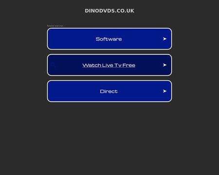 website thubmnail of Dinodvds.co.uk