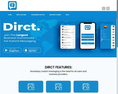 website thubmnail of Dirct.net