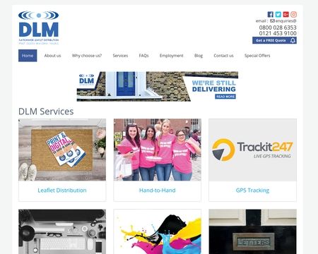 website thubmnail of Direct Letterbox Marketing