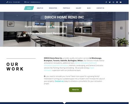 website thubmnail of Dirichreno.ca