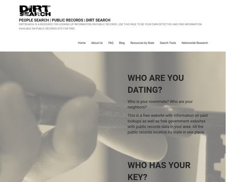 website thubmnail of DirtSearch.org