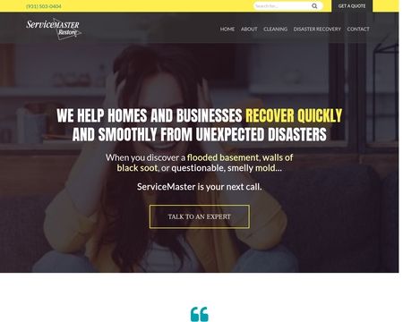 website thubmnail of Disastercleanupexperts