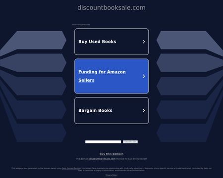 website thubmnail of DiscountBookSale