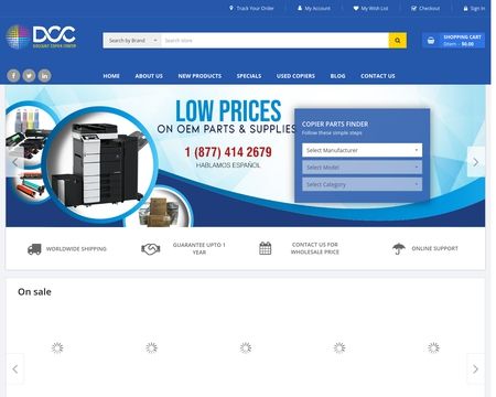 website thubmnail of Discount Copier Center