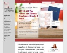 Thumbnail of Discount Tax Forms