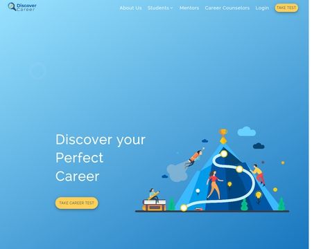 website thubmnail of Discover Career