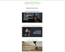Thumbnail of Discoverquotes.com