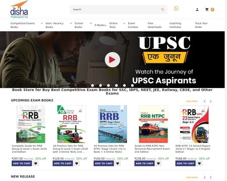 website thubmnail of DishaPublication