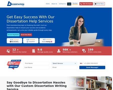 website thubmnail of Dissertationhelp.us