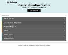 Thumbnail of Dissertation Tigers