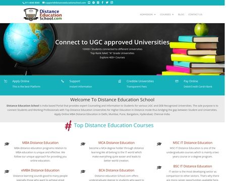 website thubmnail of Distanceeducationschool