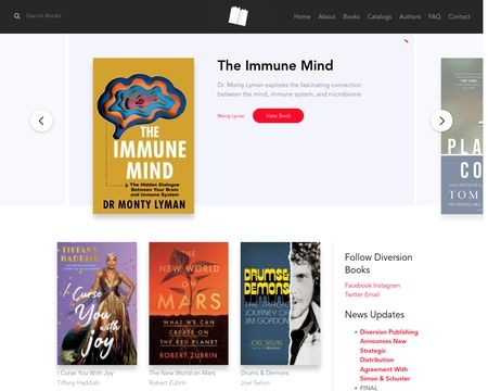 website thubmnail of Diversionbooks