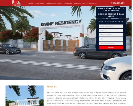 website thubmnail of Divineresidency.in