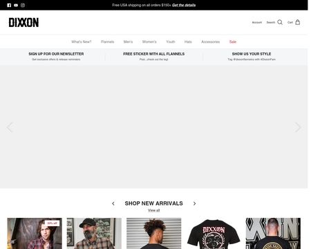 website thubmnail of Dixxon