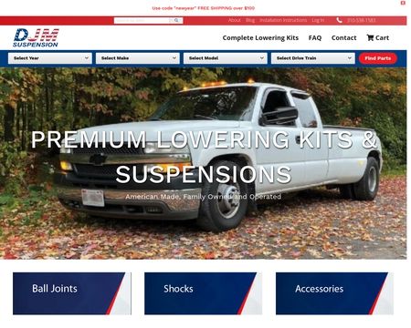 website thubmnail of DJM Suspension