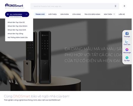 website thubmnail of Dndsmart.vn