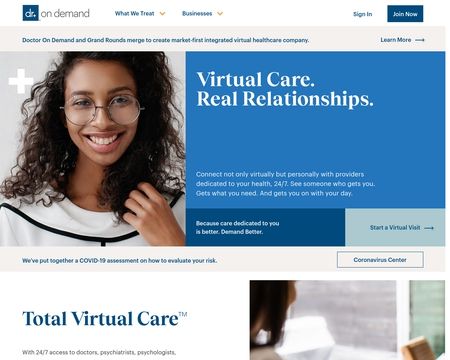 website thubmnail of Doctor On Demand