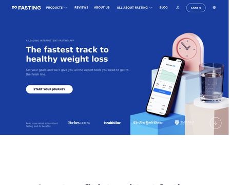 website thubmnail of DoFasting