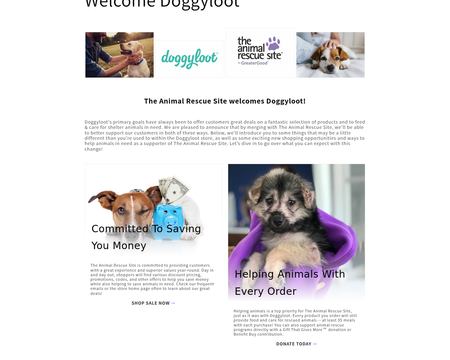 website thubmnail of doggyloot