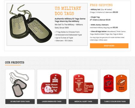 US Military Dog Tags