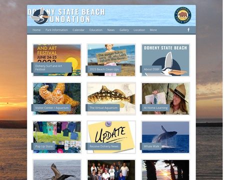 website thubmnail of Dohenystatebeach.org