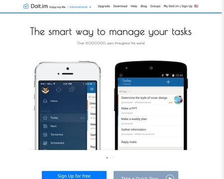 website thubmnail of Doit.im