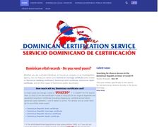 Thumbnail of Dominican Certification Service